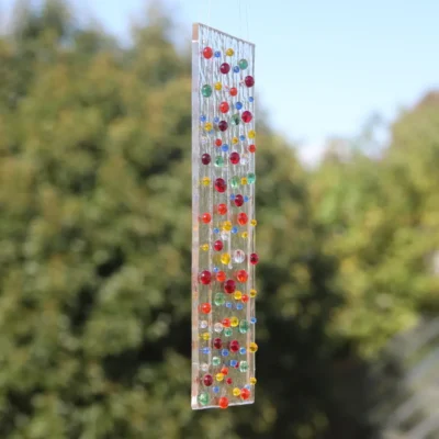 Side view of suncatcher.